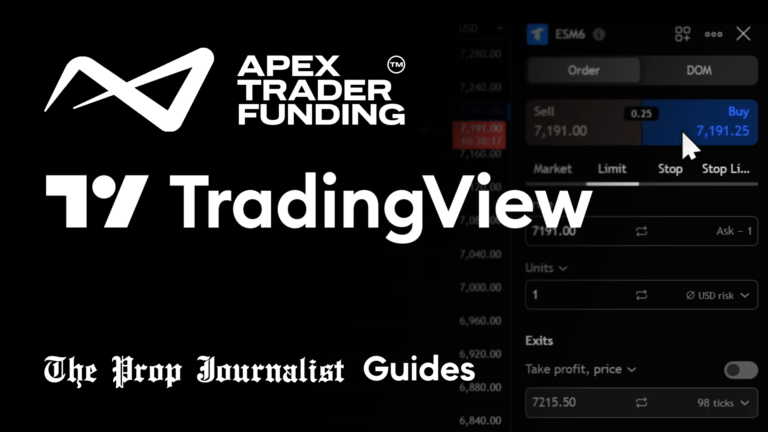 How To Trade On TradingView With Apex Trader Funding apex trader funding tradingview