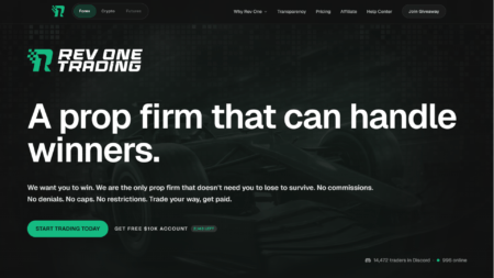 Rev One Trading Launch: Industry-First Transparent Payouts rev one trading launch