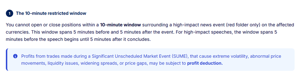 fundingpips SUME rule