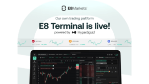 E8 Markets Adds Perpetual Futures Powered By Hyperliquid e8 markets perpetuals hyperliquid terminal