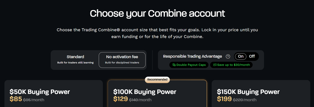 topstep monthly subscriptions